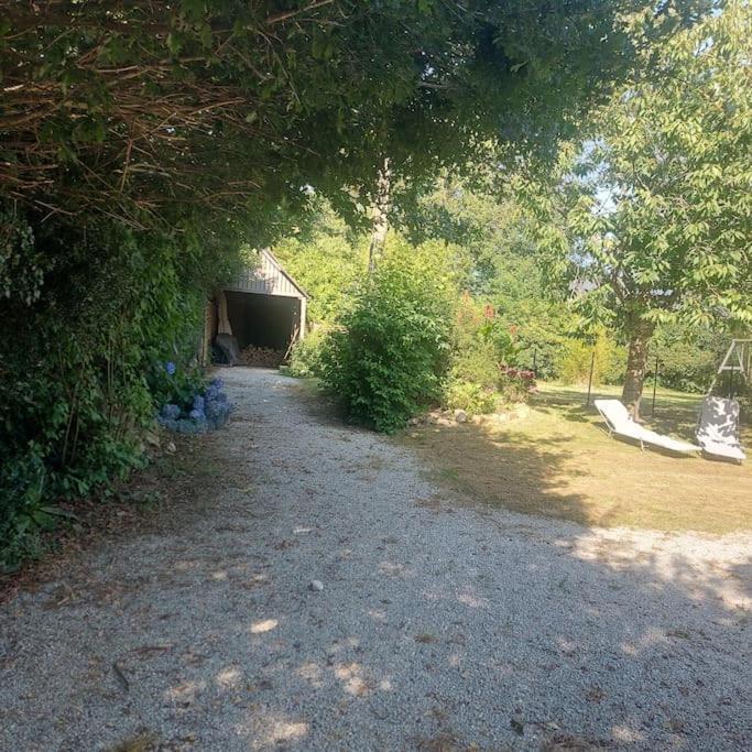 Вилла Penty Typique Kercab Dans Un Ancien Moulin Plomodiern Экстерьер фото